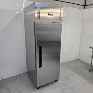 New B Grade Polar Single Door Stainless Upright Freezer 600 Litre G593