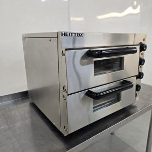 New B Grade Heittox Double Deck Pizza Oven PI2E