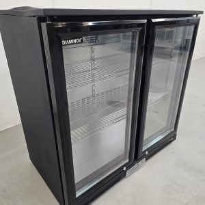 New B Grade Diaminox Double Door Bottle Fridge 220 Litre DM-02