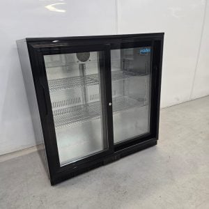 New B Grade Polar 2 Door Bottle Fridge With Sliding Doors 208L GL003