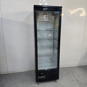 New B Grade Polar Upright Back Bar Cooler with Hinged Door 307 Litre GJ447