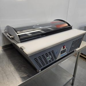 New B Grade Polar Energy Efficient Countertop Prep Fridge 4x GN 1/3 GP293