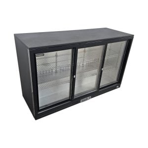 Brand New Diaminox Low Triple Bottle Fridge Sliding Doors GN-320HS