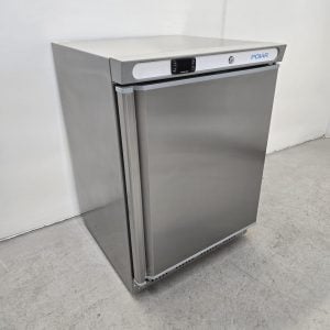 New B Grade Polar Undercounter Freezer Stainless Steel 140 Litre CD081
