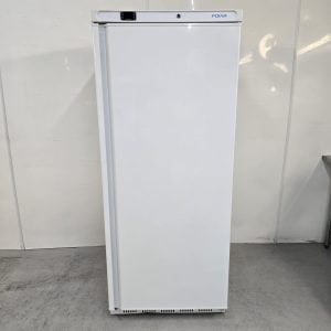 New B Grade Polar Single Door Upright Fridge White 600 Litre PC005