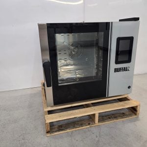 New B Grade Buffalo Smart Touchscreen Compact Combi Oven 6 x GN 1/1 CK110