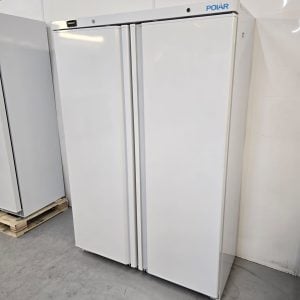 New B Grade Polar Double Door Upright Freezer White 744 Litre CZ782