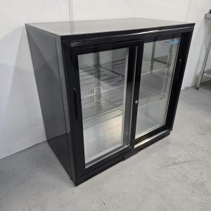 New B Grade Polar Bottle Fridge with Sliding Doors 208 Litre GL003