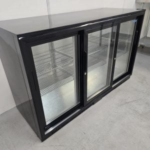 New B Grade Polar Back Bar Cooler with Sliding Doors 320 Litre GL013
